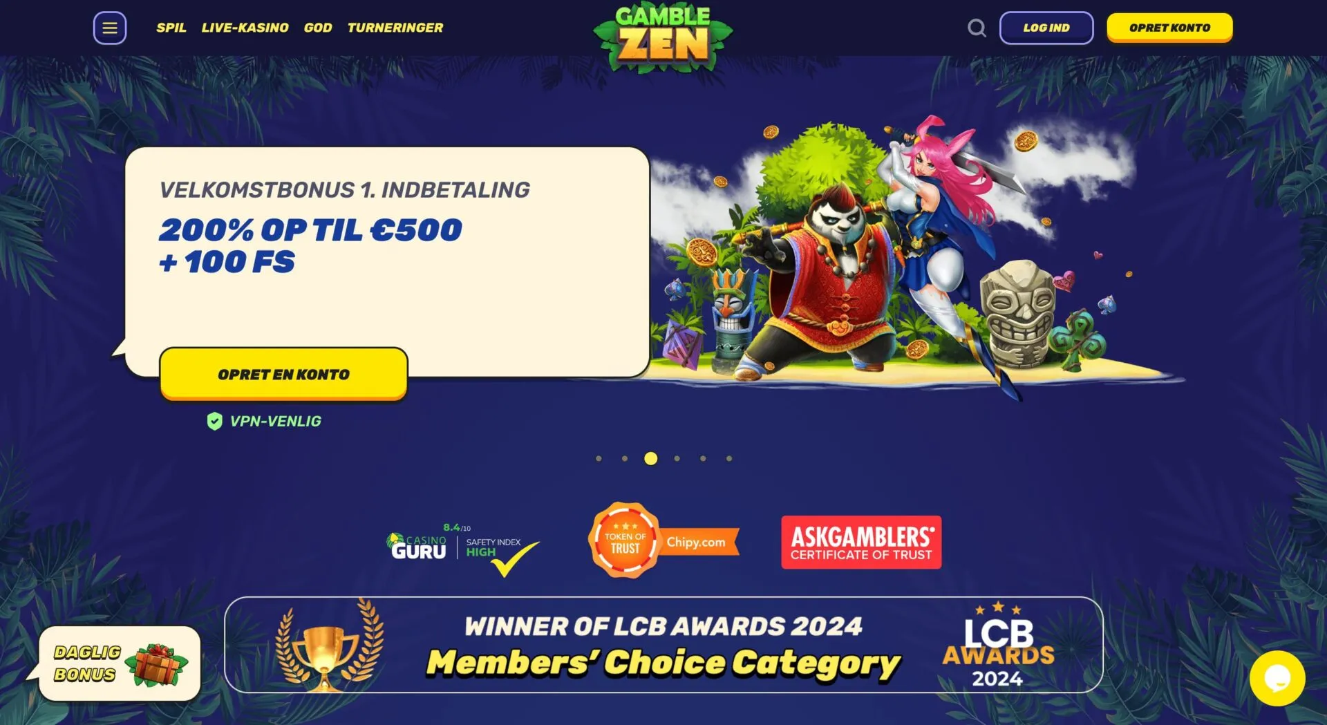 Gamblezen Siirto Kasinoer